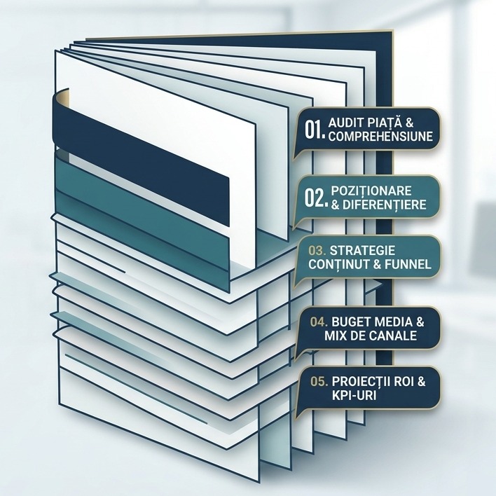 Planul de marketing Todays: audit, poziționare, strategie de conținut, buget media și proiecții ROI